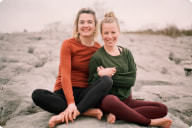 Cork Lotus Yoga - katie and Hazel